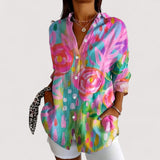 Annika | Farbenspiel der Eleganz mit exquisitem Print