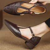 Isabelle | Exquisite Kepa-Leder Mary Janes für zeitlose Eleganz