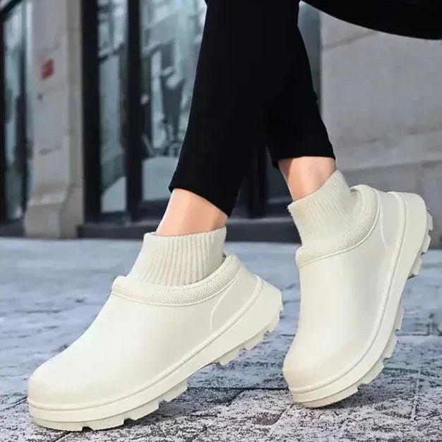 Tiphaine | Clog mit Strickbündchen
