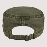 Matteo | Robuste Military Cap im Vintage-Stil