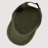Matteo | Robuste Military Cap im Vintage-Stil