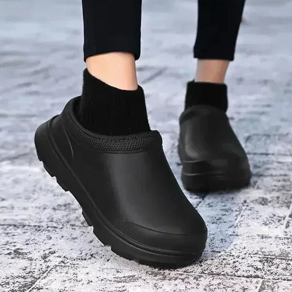 Tiphaine | Clog mit Strickbündchen