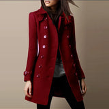 Nadia | Zeitloser Trenchcoat aus edelster Baumwolle