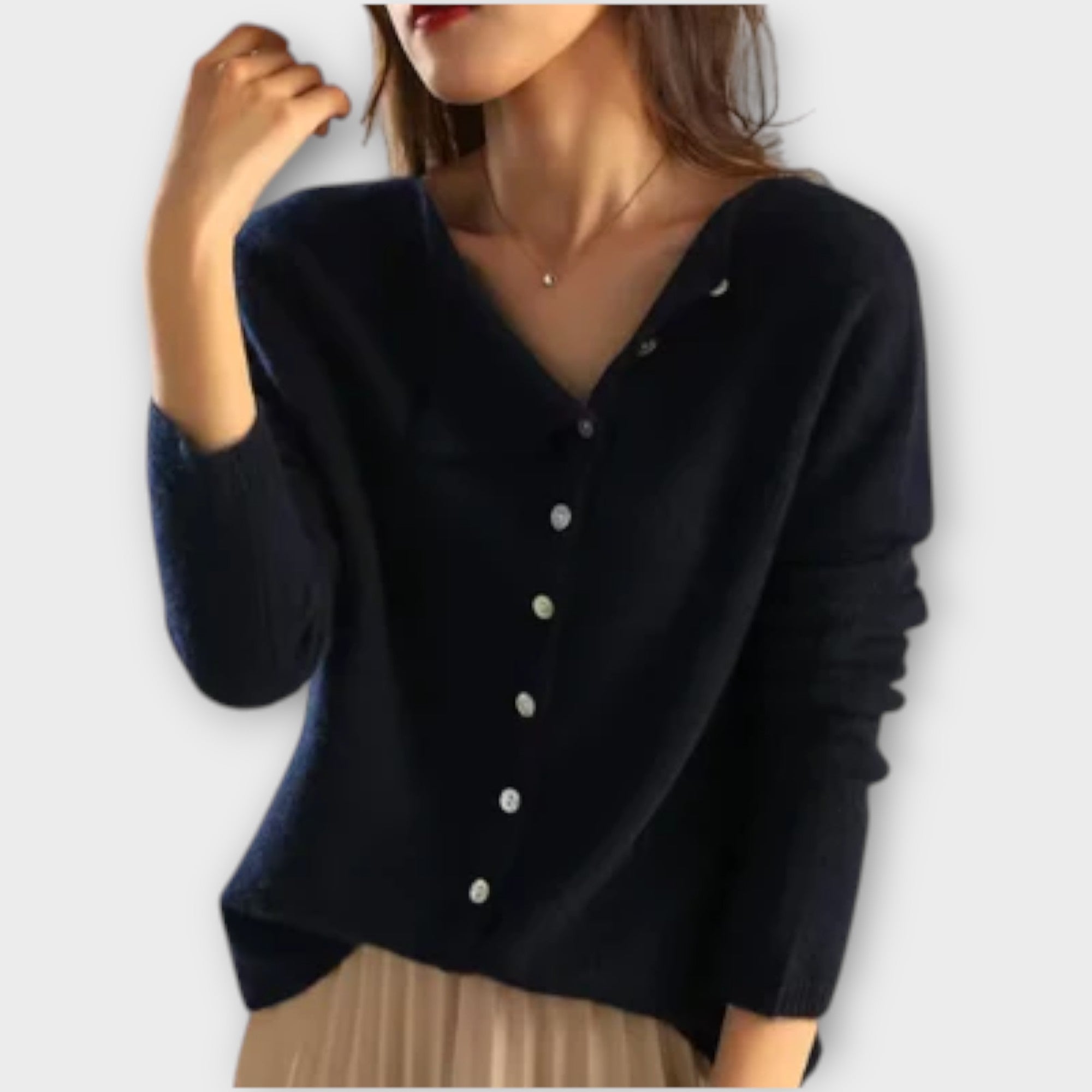 Paige | Eleganter Cashmere-Cardigan für luxuriösen Komfort