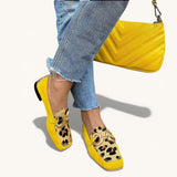 STELLA | Eleganter Loafer mit luxuriösem Tiermuster