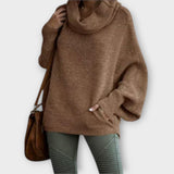 Ulrike | Anmutiger Damenpullover in luxuriösem Schildpatt-Design