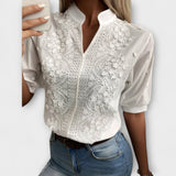 Élise | Mila Bluse mit erlesener Stickkunst