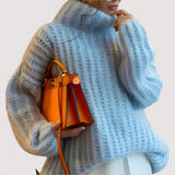 Irina | Eleganter, weicher Damen-Kapuzenpullover mit langem Arm