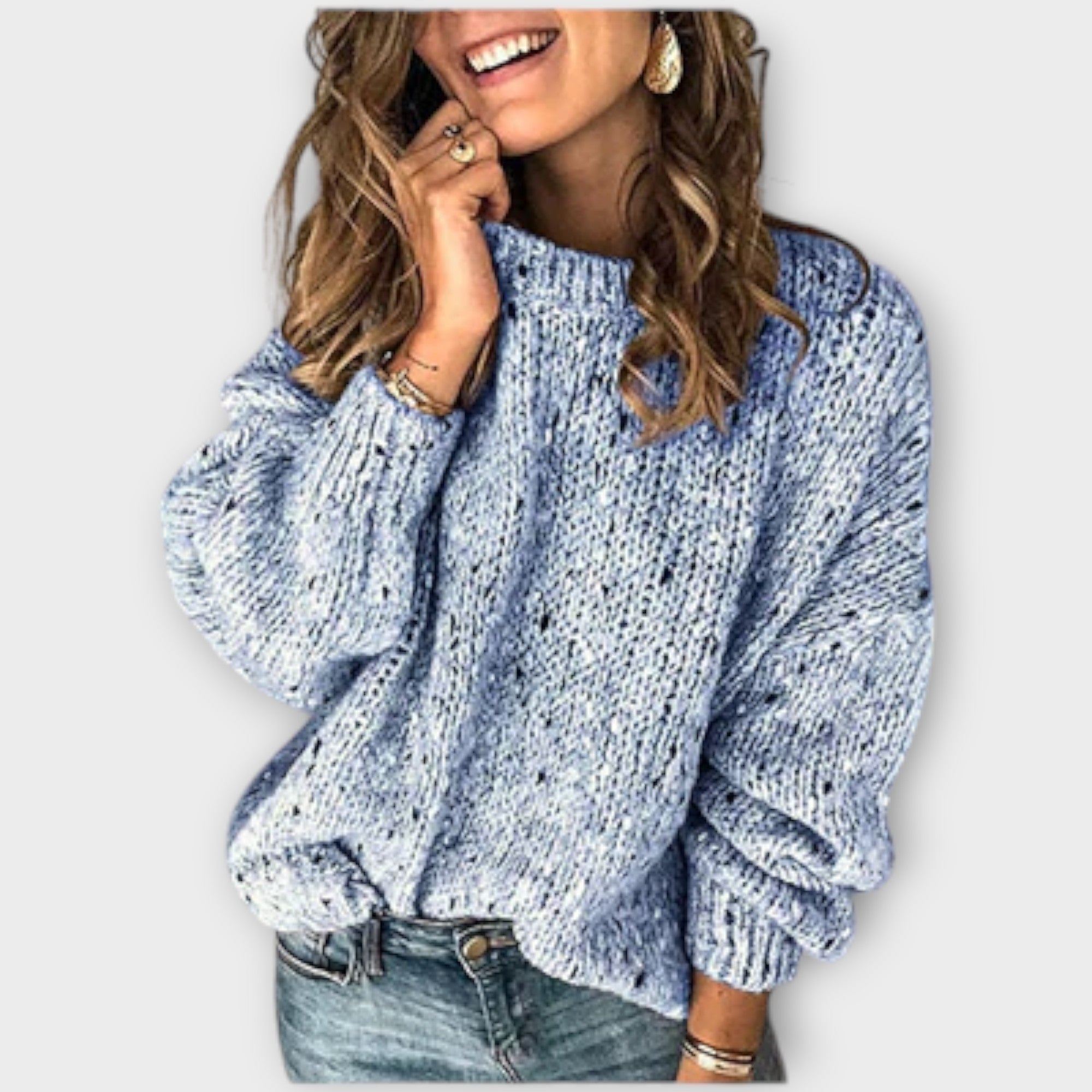 Evelina | Zeitloser Retro-Strickpullover für anspruchsvolle Eleganz