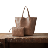 Elsa | Elegante Retro-Schultertasche aus feinstem Leder