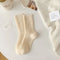 Aude | Wollsocken mit Zopfmuster