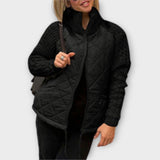 Valentina | Elegante Hochkragenjacke aus edelster Wolle