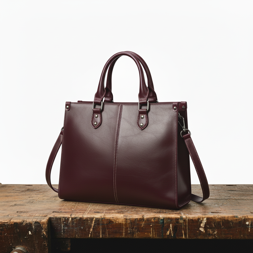 Anna | Elegante Schultertasche aus feinstem Leder