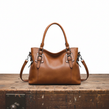 Siena | Exquisite Schultertasche aus feinstem Leder