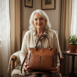 Maya | Zeitlose Schultertasche aus feinstem Leder