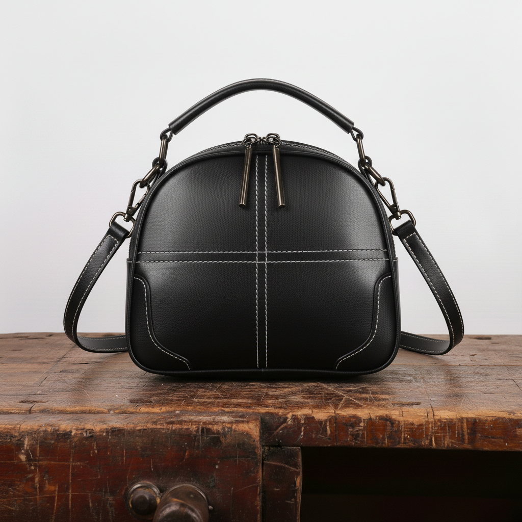 Eveline | Elegante Umhängetasche aus edlem Leder