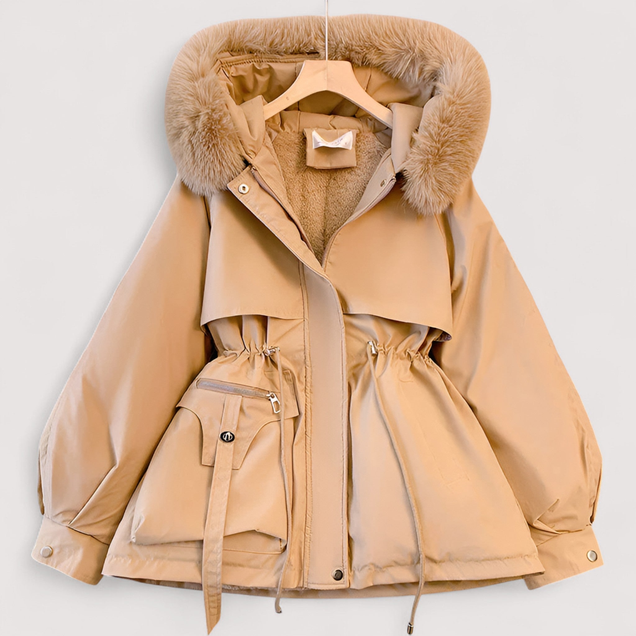 Maya | Exquisite Winterjacke aus edelstem Kaschmir