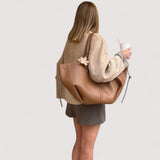 Mila | Handtasche mit exquisiter seitlicher Raffung