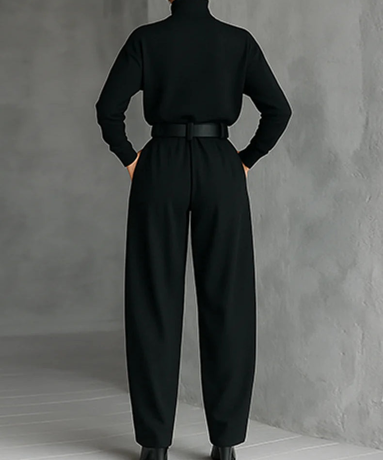 JULIETTE | Exquisites Ensemble aus Rollkragenpullover und eleganter Hose