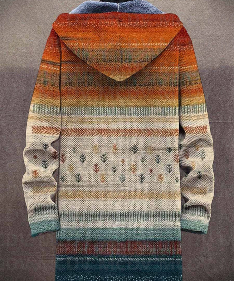 Zalina | Eleganter Cardigan mit kunstvoller Inspiration