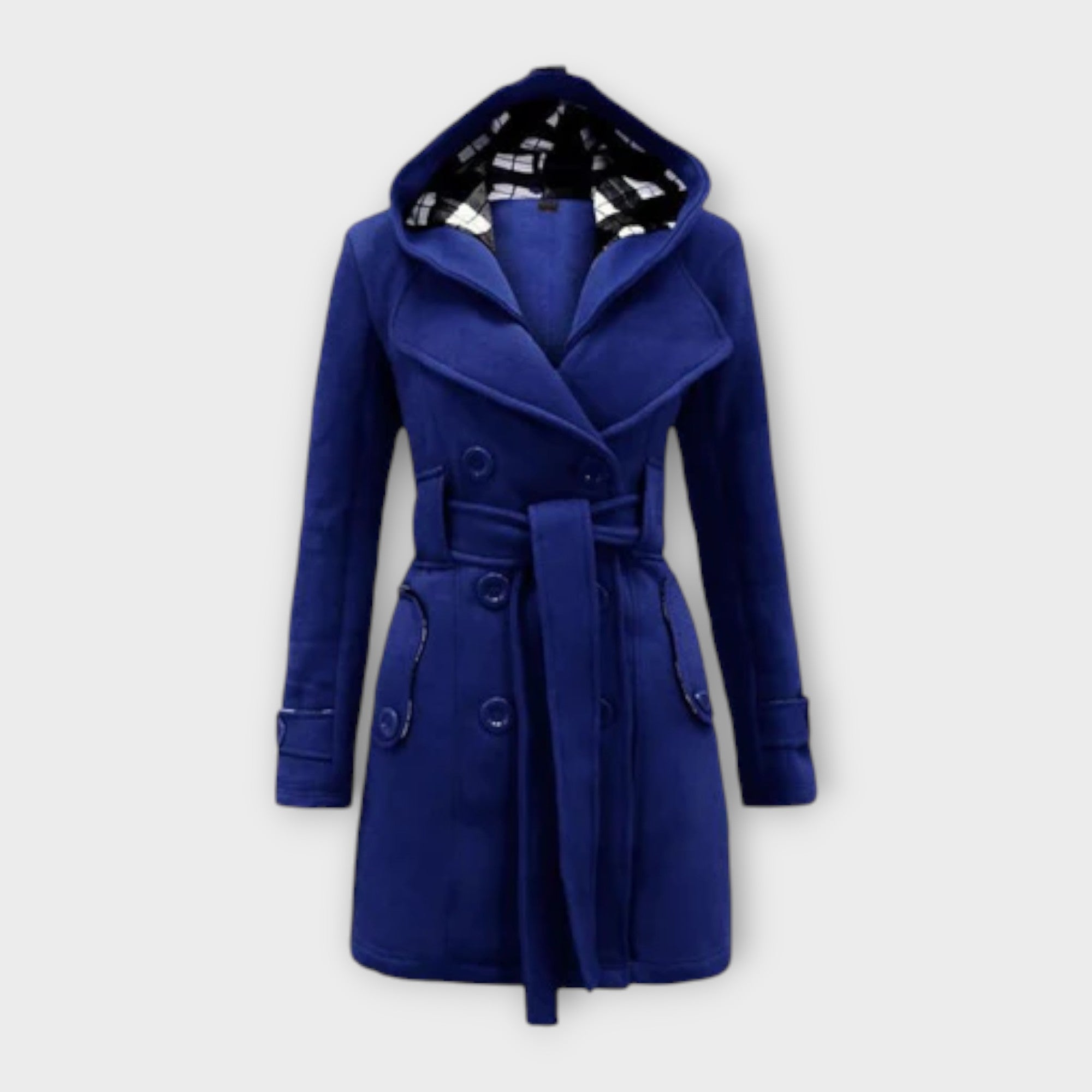 Evelyn | Eleganter Wintermantel aus luxuriösem Kaschmir