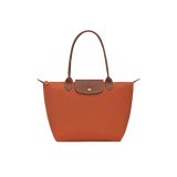 Isabella | Große Le Pliage Tasche in Ziegelrot