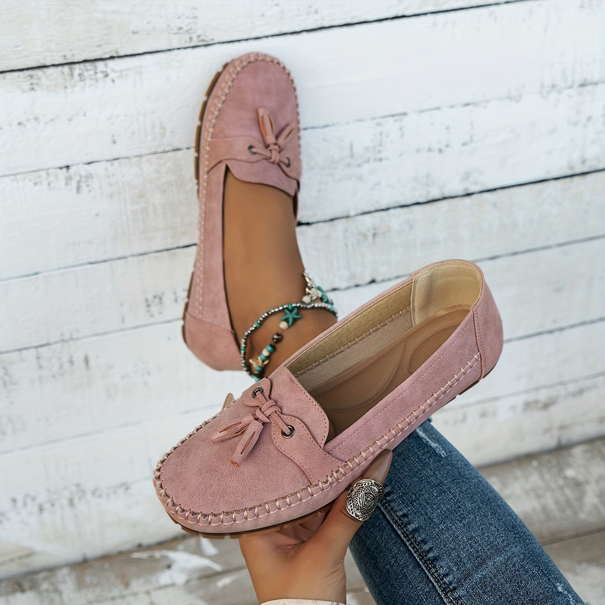 Nadine | Elegante Loafers mit luxuriösen Quasten-Details