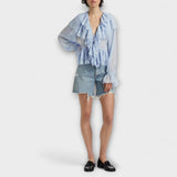 Soraya | Elegantes Rüschenshirt für zeitlose Anmut