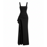 Celine | Majestätisches Abendkleid mit verführerischem Rückenausschnitt