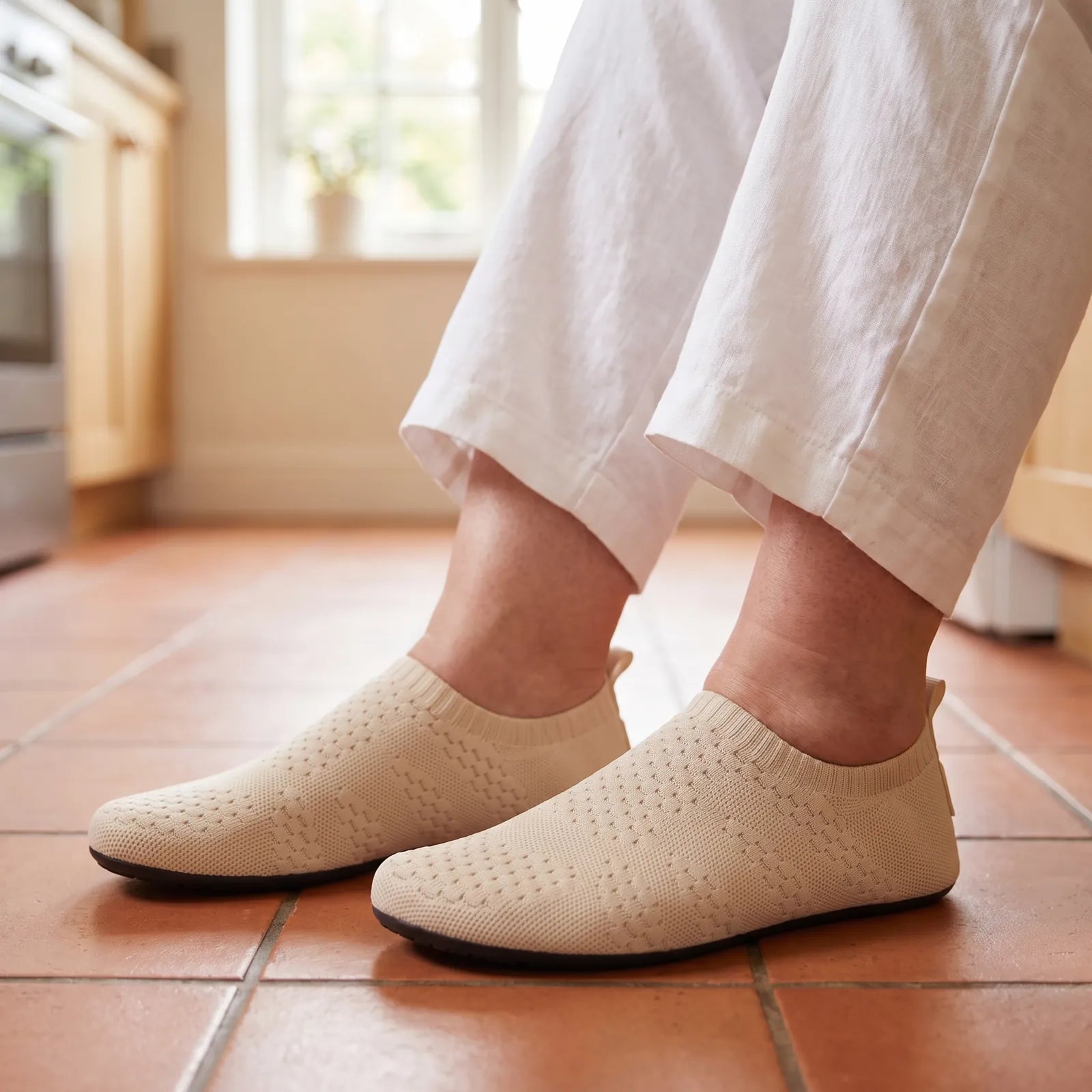 Elisa | Strickschuh für drinnen
