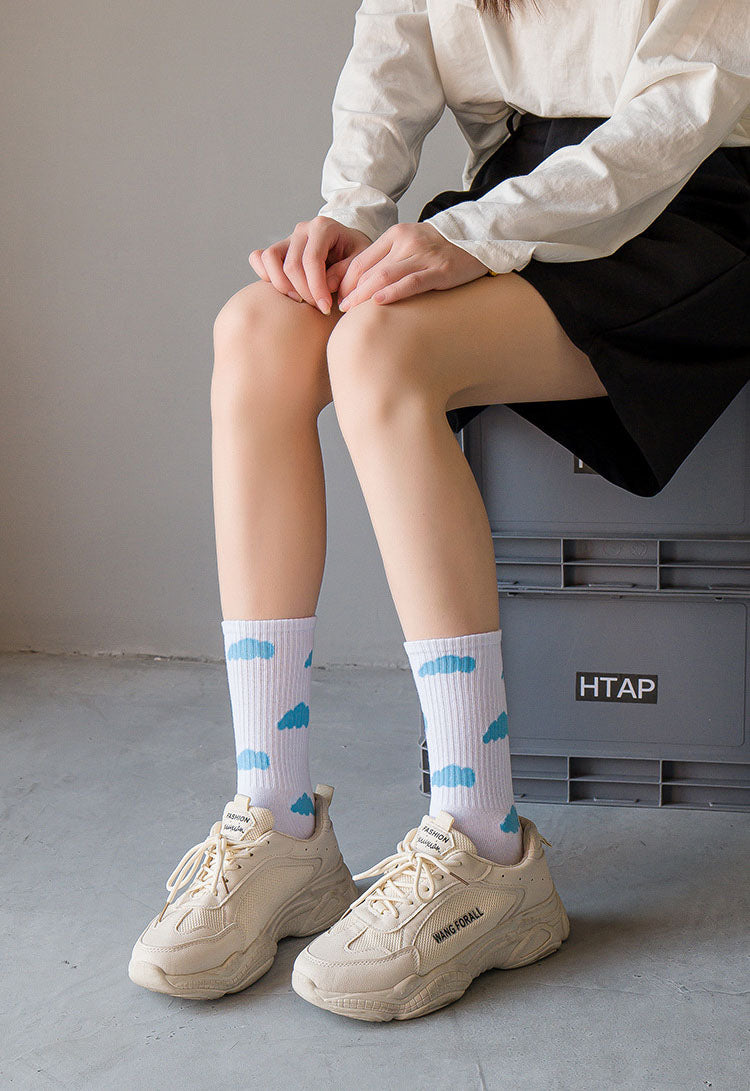 Alberte | Socken mit Wolken