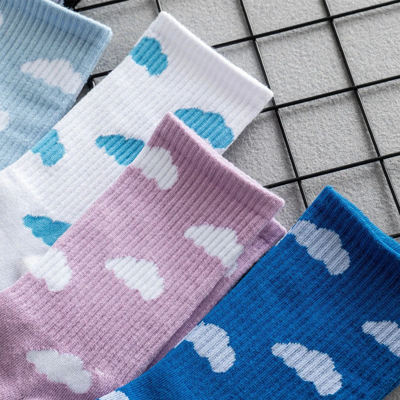 Alberte | Socken mit Wolken