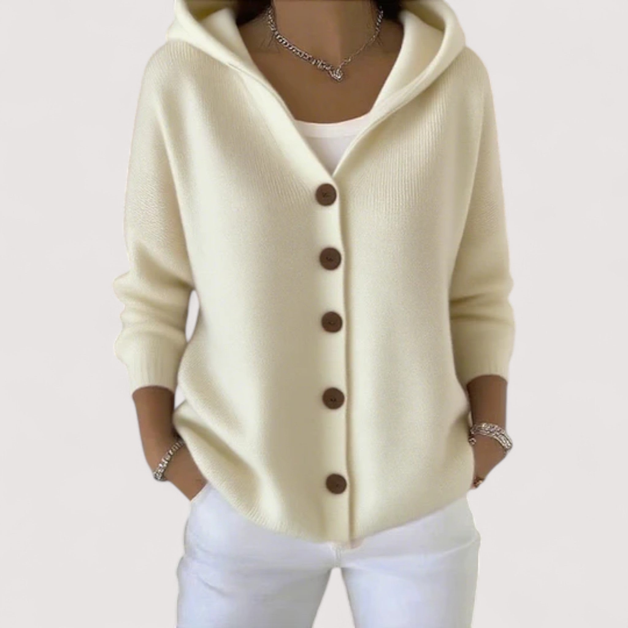 Elisabetta | Opulenter Strick-Cardigan aus feinstem Cashmere