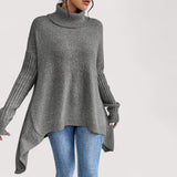 Laila | Eleganter Oversized-Polo-Pullover aus feinstem Cashmere