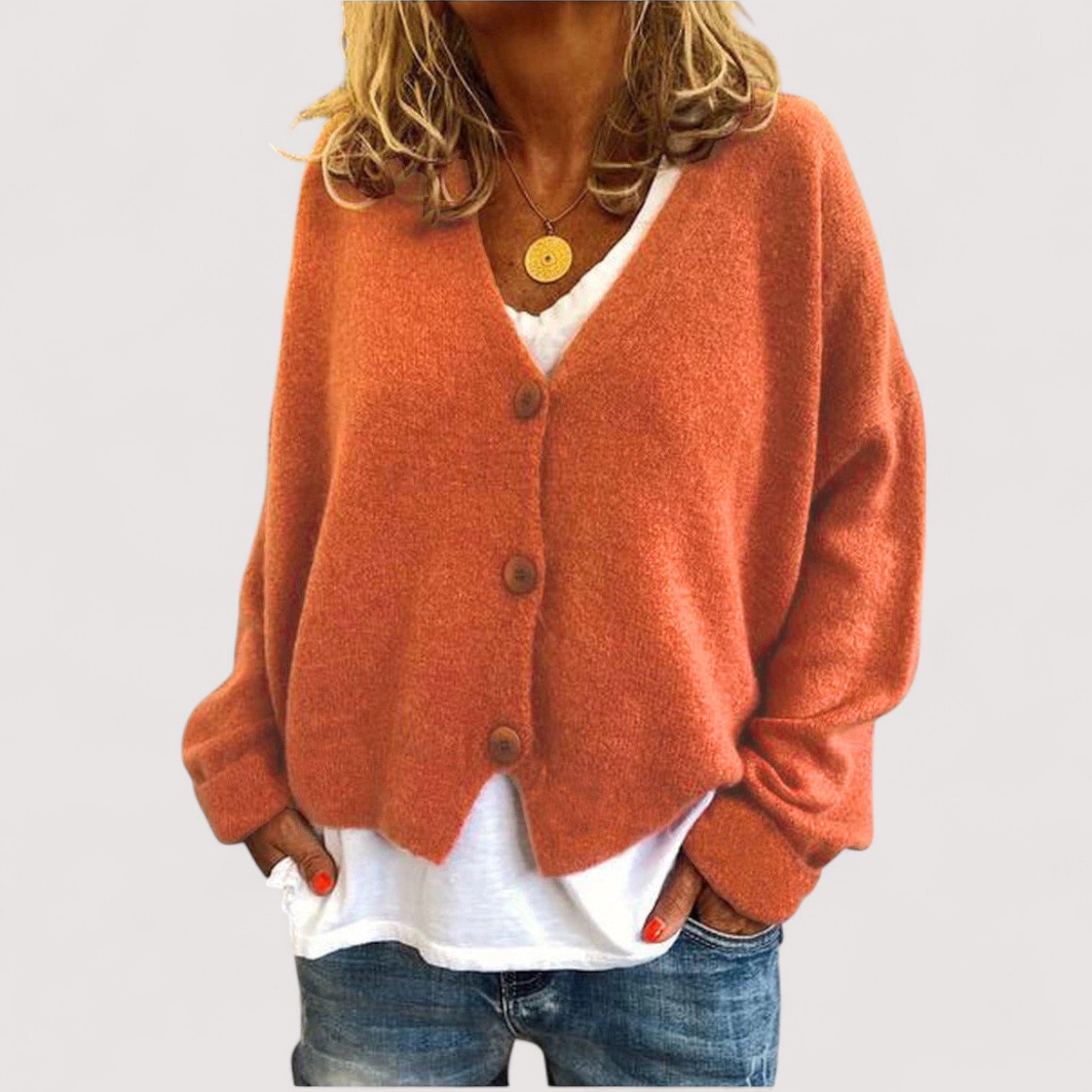 Tania | Eleganter Strickcardigan aus feinstem Cashmere