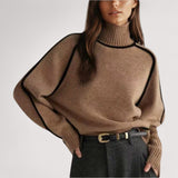 Gianina | Luxuriöser Rollkragenpullover aus feinstem Kaschmir