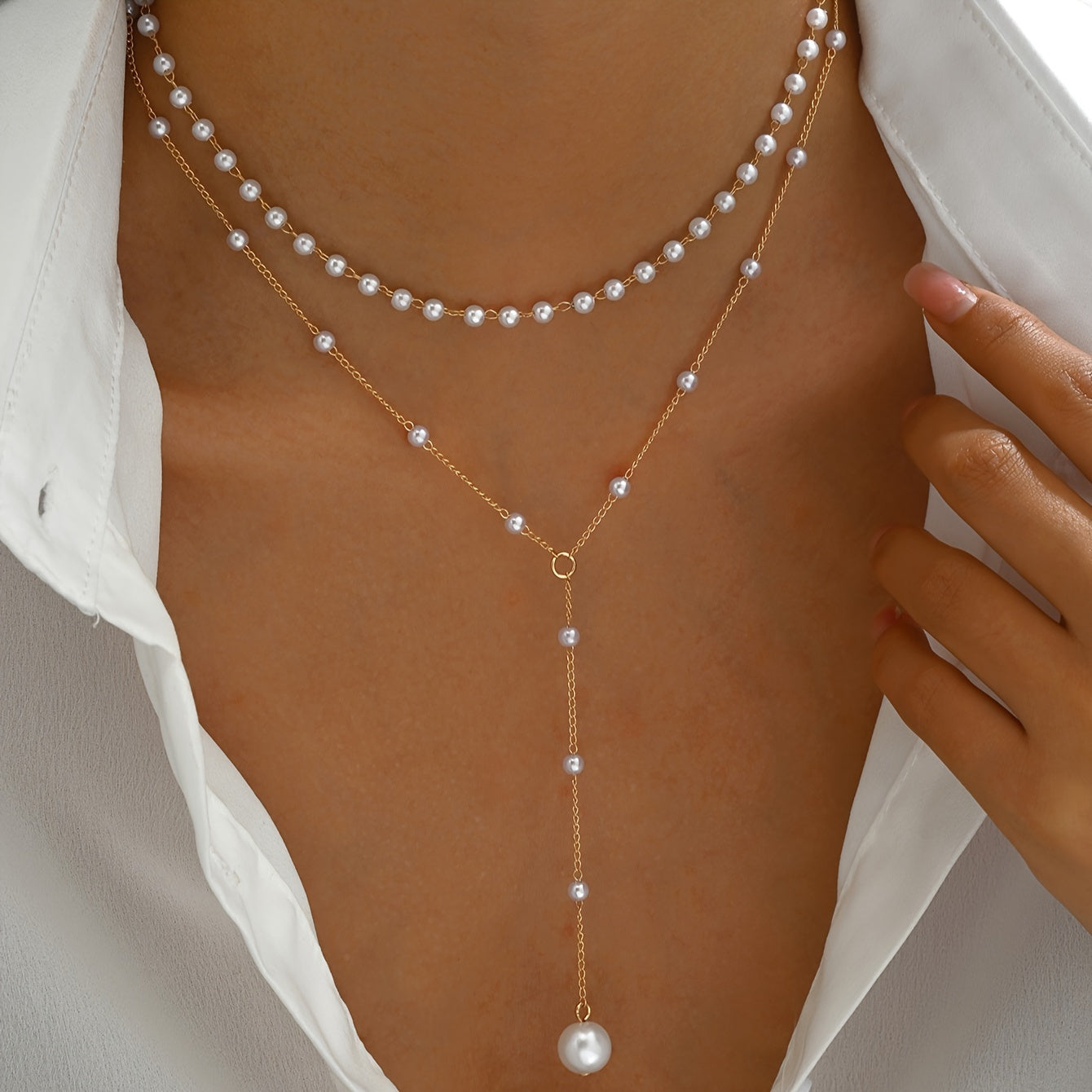 Eugenia | Zeitlose Eleganz mit Vintage-Perlen