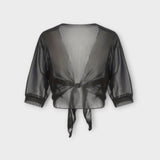 Olivia | Elegante Bluse mit verführerischer Offenvorderseite