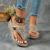 Élodie | Exquisite Keil-Zehensandalen für anspruchsvolle Damen