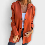 Jasmine | Elegante Freizeitjacke mit luxuriöser Kapuze