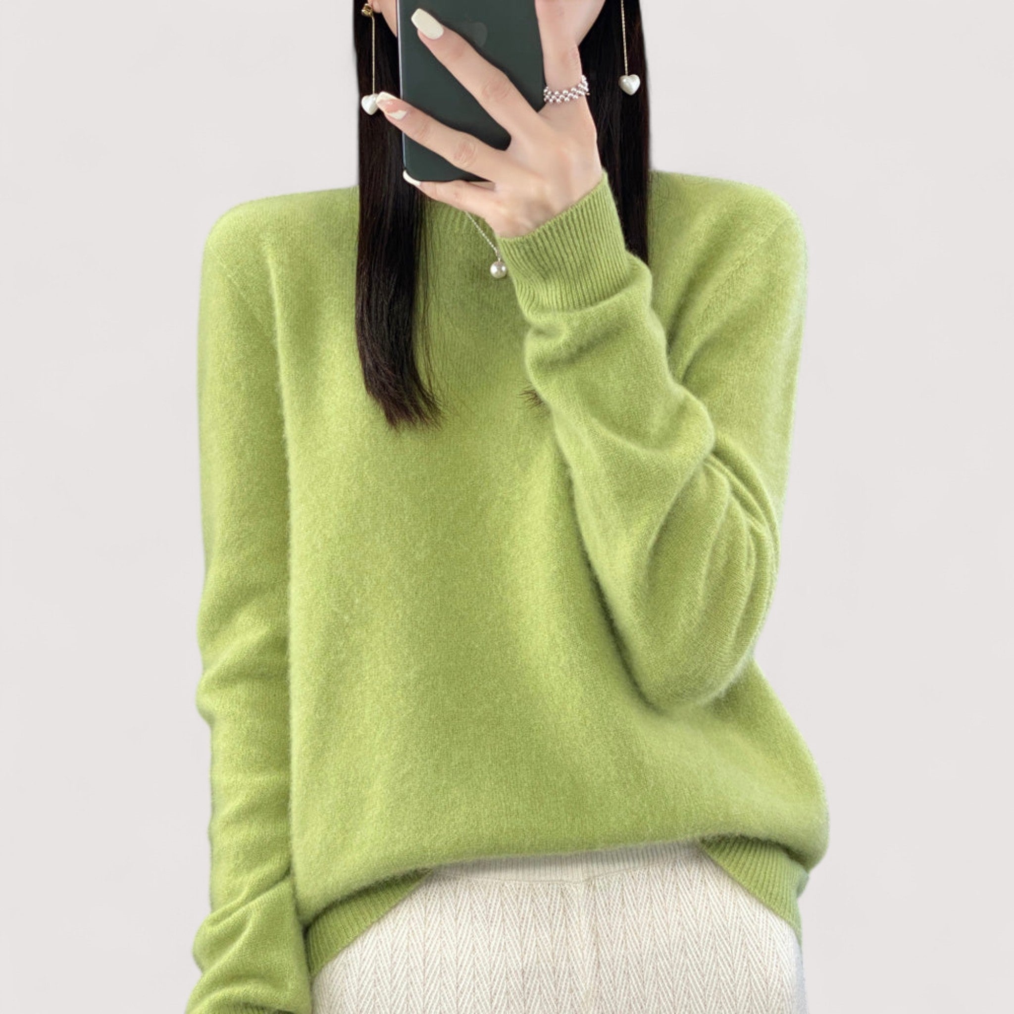 Priska | Eleganter Pullover für stilvolle Wintertage