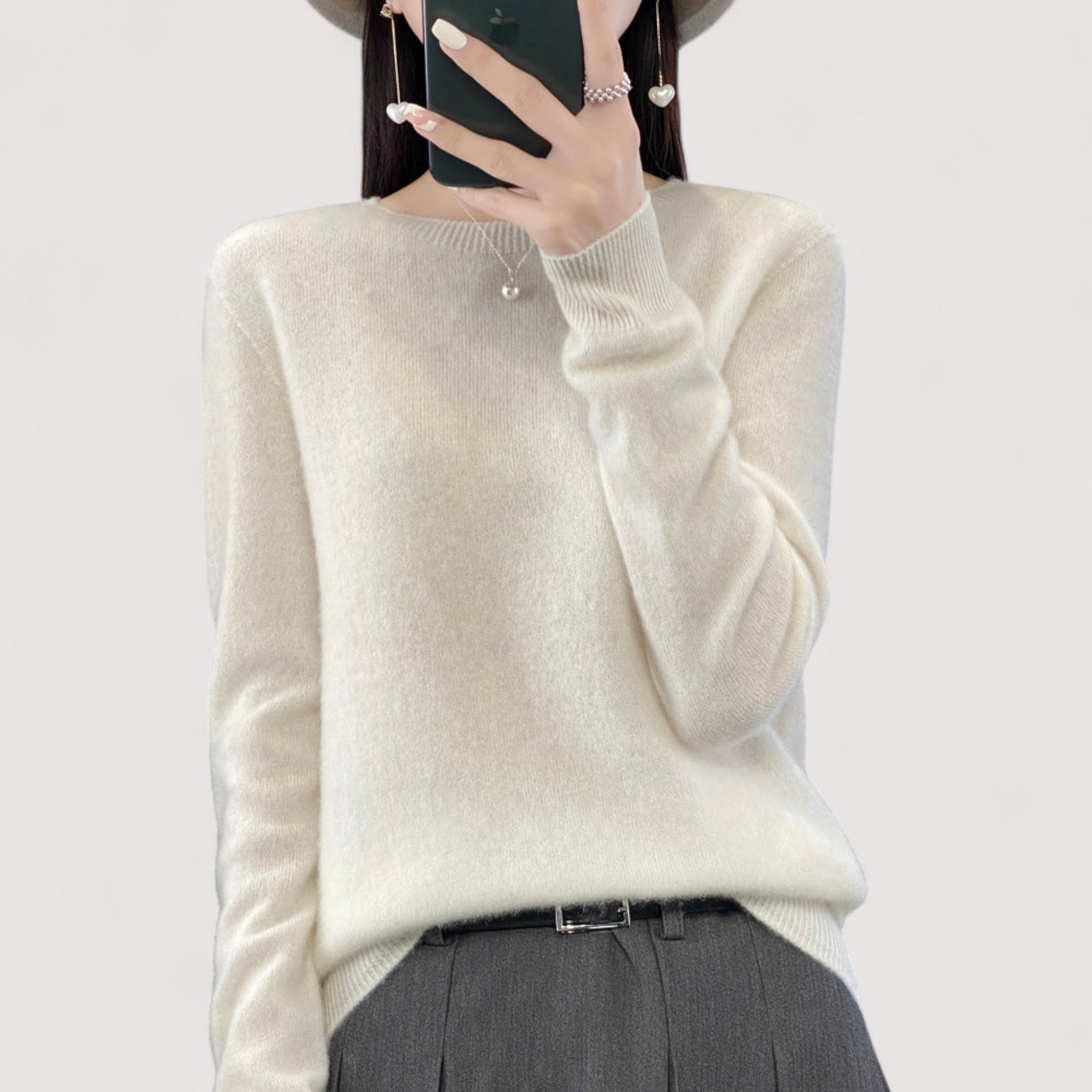 Priska | Eleganter Pullover für stilvolle Wintertage