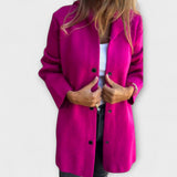 Jasmine | Elegante Freizeitjacke mit luxuriöser Kapuze