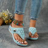 Élodie | Exquisite Keil-Zehensandalen für anspruchsvolle Damen