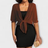 Olivia | Elegante Bluse mit verführerischer Offenvorderseite