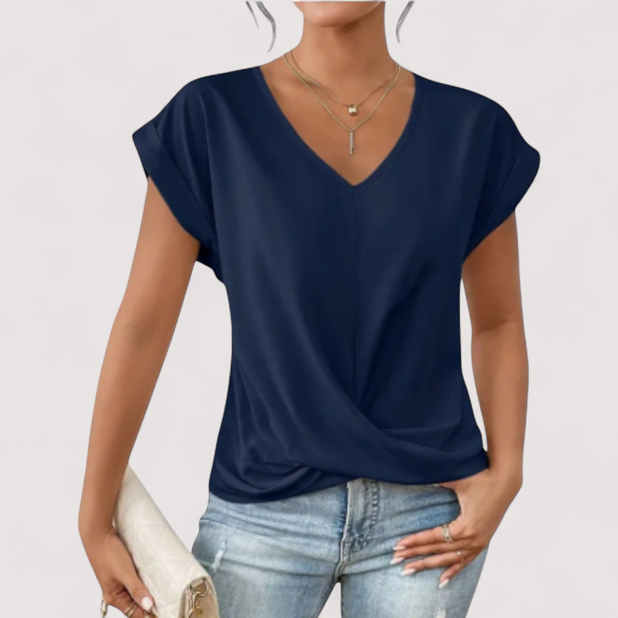 Martha | Elegantes T-Shirt aus edelstem Baumwoll-Mix