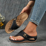 Élodie | Exquisite Keil-Zehensandalen für anspruchsvolle Damen