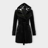 Evelyn | Eleganter Wintermantel aus luxuriösem Kaschmir
