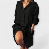 Aurélie | Elegante Leinenbluse für unvergessliche Alltagsmomente