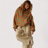 Iris | Fleece-Kuschelbloom der Eleganz